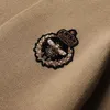 남자 스웨터 고품질 고급 꿀벌 자수 니트 카디건 봄과 가을 트렌드 한국인 캐주얼 청소년 스웨터 코트 231130
