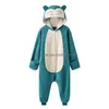 Pyjamas barn barn kläder djur flic body pjs onesie onepiece sömnkläder flickor pojkar cosplay pyjamas dräkt 221020 droppleverans ba ot2mc