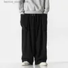 Herrenhosen Männer Casual Hosen Streetwear Haremshosen Mode Männer Frau Lange Hosen Lose Männliche Übergroße Jogginghose Harajuku Plus Größe 5XL Q231201