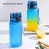 Bicchieri da 350 ml Borraccia sportiva con indicatore del tempo Ragazza per bambini Portatile a tenuta stagna Ecologico Nessun odore Bicchieri in plastica Tritan A gratis 231130