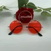 Güneş Gözlüğü Kişiselleştirilmiş Yuvarlak Çerçeve Dış Mekan Partisi Güneş Gözlükleri