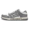 Designers Chaussures Bone Sneakers Skel-Top Low Sports Casual am ami Skel amirlies amiir Board Chaussures pour hommes femmes à lacets en cuir mode noir blanc formateurs en plein air