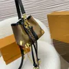 7a designer saco mulheres sacos de ombro flor velha nano mini bolsa de couro das mulheres saco de corrente balde saco moda crossbody sacos com caixa