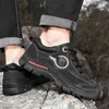 Dress Shoes Outdoor Camping Hiking Men Genuine Leather Sports Sneakers Man Travel Casual Leisure Walking Climbing Men's Footwear 231130