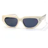 Sunglasses Retro Square Colorful Thick Frame Ladies 2023 Fashion Gradient Gift Box Glasses