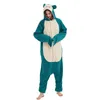 Mulheres Pijamas Extra Grande XXL 180-200cm Snorlax Mulheres Pijamas Onesies Adulto Cartoon Macacão Traje Halloween Animal Guaxinim Kigurumi 231130