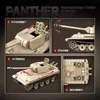 Julleksak levererar WW2 Classics Track Tanks Panzerkampfwagen VI AUSF. E Tiger I Building Blocks Kit Militärmodell Bricks Child Toy Christmas Gifts 231130