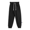 Men's Pants Cotton Sweat Mens Autumn And Winter Thick Sports Male Skinny Loose Casual Jogger Men Trousers