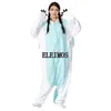 Damen Nachtwäsche Kigurumi Onesie Cartoon Tothless Pyjamas für Erwachsene Frauen Männer Tier Pyjamas Homewear Halloween Cosplay Party Kostüm 231130