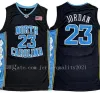 Professional Men NCAA North Carolina Tar Heels 23 Michael Jersey UNC College Basketball Jerseys Black White Blue Fast Shipping Size S-2xl