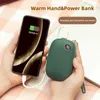 Andere Home Garden 20000 mAh Winter-Mini-Handwärmer USB wiederaufladbare multifunktionale handliche Heiztasche Outdoor-Reise-Powerbank 231130