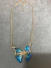 Pendant Necklaces Ghost Talent Designer Creates Fashion Trend Leisure Full Diamond Butterfly Series Necklace 3m8p