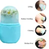 Masseur pour les yeux Soins de la peau Beauté Lifting Outil de contouring Plateaux à glaçons en silicone Boules de glace Boules de glace Rouleau de massage pour le visage Réduire l'acné 231130