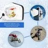 Kitchen Faucets 2Pcs Winter Outdoor Faucet Cover Self Sealing Thermal Insulation Foam Reusable Fastening Ring Tap Protection From Freezing