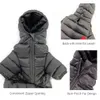 Dog Apparel Winter Clothes Overalls for Small Medium Dogs Luxury Fashion Lightweight Down Like Cotton Padded Puppy Coat Soft Warm Jacket 231130