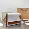 designer flap bag chain purse crossbody handbags vintage butterfly flower print shoulder bags Leather Square Cross Body Wallet