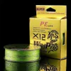 Ligne de tresse 12 tissages ligne de pêche 150M multifilament lisse 12 brins PE tressé ligne haute résistance pour ligne de pêche à la carpe outil Pesca 231201