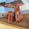 Keychains Lanyards Steak Beef Block Keychain Meat Food Key Ring Purse Schoolbag Dangle Pendant Funny Jewelry Restaurant Client Gift R231201