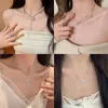 Pendant Necklaces Arrival Ins Style Butterfly Necklace For Women Personalize Luxurious Micro Inlaid Zircon Sweet Cool Clavicle Chain