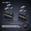 Tätowiermaschine Xnet Elite Professional Wireless Kit Rotary Pen mit 2400 mAh Leistung 40 Stück gemischte Patrone 231201