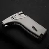 Powerful Torch kitchen Lighter Jet Turbo BBQ Butane No Gas Windproof Cigar Metal Spray Gun Lighters Gadgets For Men