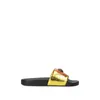 Kurt Geige Slipper Sandal Shoe Flato Designer de luxo Slide Sapatos casuais Sliders Sliders Eagle Head Rainbow Top Quality Mule Summer Summer Flop Platform Slippers BRR