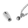 Pendentif Colliers Drop en acier inoxydable Teardrop Crémation Urne Collier Memorial Keepsake Cendres Bijoux