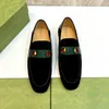 Luxuriöse Herren-Kleiderschuhe der Marke Slip-on aus echtem Leder, lässige Bussiness-Loafer-Schuhe, Herren-Hochzeitsformelle Designer-Kleiderschuhe in Übergröße 38-45