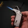 Powerful Torch kitchen Lighter Jet Turbo BBQ Butane No Gas Windproof Cigar Metal Spray Gun Lighters Gadgets For Men