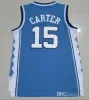 Basketball NCAA Best Quality College North Carolina Men University Carter Jersey Tracy Mcgrady Jerseys Penny 1 Hardaway Vince 15 C