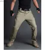 Calças masculinas S.ARCHON IX9 City Military Tactical Cargo Pants Homens SWAT Combat Army Calças Casuais Muitos Bolsos Calças de Algodão Esticadas YQ231201