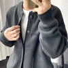 Herrenpullover Strickpullover Männlich Grün Cardigan Cloing Fleece Sweatshirts Alt Neu in Ordnung Pullover Y2k Streetwear Warme Tops Ne Cheapyolq