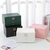 Jewelry Boxes Large Storage Box MultiLayer Organizer For Necklace Earring Leather Jewellery Packaging Display 231201