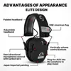 Cell Phone Earphones Shooting Ear Protection Safety Earmuffs Noise Reduction Slim Shooter Electronic Muffs Hearing Protector for Huning NRR23dB 231130