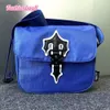 Borsa a tracolla da uomo Trapstar Borse messenger di lusso Borse a tracolla in nylon firmate Casual outdoor Borsa a tracolla nera alla moda Borsa a tracolla Semplice tela da lavoro YU6613