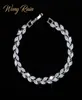 Wong Rain 925 Argent Sterling Créé Moissanite Saphir Rubis Améthyste Pierres Précieuses Bracelet Charme Bracelets Bijoux Entier CX29851898