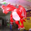 wholesale Dragon volant gonflable géant suspendu personnalisé de haute qualité avec lumière LED par contrôleur LED pour la décoration de discothèque