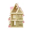 3D Puzzles Educational 3D Wooden House Zabawy DIY Zestawy DITHIC GOTHIC VILLA HOUSE BUDOWE MODELE MODELA MALATOWANE KOLOROWE PUZZLE DO KOLEJNY Prezent urodzinowy 231130