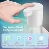 Dispenser di sapone liquido 1 PC Sensore touchless di movimento automatico Schiuma TypeC Ricarica domestica con interruttore regolabile 231130