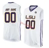 Herren Custom NCAA Basketball Tremont Waters Nazreon Reid Noah Thomas Aundre Hyatt Duop Reath LSU Tigers Trikot S-3XL