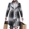 Trenchs Hommes Marque-Mens Manteau Casual Hommes Manteau D'hiver 6 Couleurs Hommes Manteaux D'hiver Formel Mens Trench Coat Veste Plus La Taille S-3XL Extérieur 231130