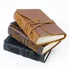 Notepads AIGUONIU Vintage Leather Notebook 5x7 Inches Journal Environmetal Paper Genuine Notebook Daily Notepad Sketchbook Wholesale 231201