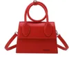 2025 Toppkvalitet Handväskor Kvinnor PU LÄDER SKULD VÄGAR Luxurys varumärke Brev Frankrike Jaquemus Handväska Tote Bag Fashion Women's Handbag Designer Crossbody Bag