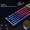 Gra klawiatury Półprzezroczysta OEM Keycap dla mechanicznych klawiatur DIY Keycap Pink Double S PBT Black Full 104/108 Zestaw klawiszy Budykaps 231130