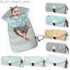 Cambiadores Cubiertas 3 en 1 Multifuncional Bebé Cambiador Mat Impermeable Portátil Infantil Siesta Cambiador Cubierta Pads Viaje al aire libre Bebé Bolsa de pañales Q231202