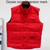 Kanada GiletHerren Westen Weste Designer Herren Vestidos von Canadian Goose Weste Federmaterial Lockerer Mantel Graphitgrau Schwarz und Weiß Blau Modetrend Cougo