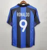 Inters Milans retro futbol formaları Ronaldo Crespo Adriano 1997 98 99 00 01 02 03 04 05 07 08 09 2010 Finaller Milito Sneijder J.Zanettti Eto'o Vintage Klasik Futbol Gömlek