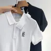 Polo Mens T Shirt Designer Skull Print Tshirts Tops With Stripe Unisex korta ärmar M-4XL