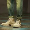 Pantalon en Denim bleu rétro pour hommes, coupe ample, Baggy, jambes larges, nouveau pantalon Vintage Kpop surdimensionné