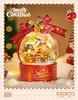 Christmas Toy Supplies style Christmas Cabin Building blocks Decoration piece Santa Claus building blocks gift Thanksgiving gift 231130